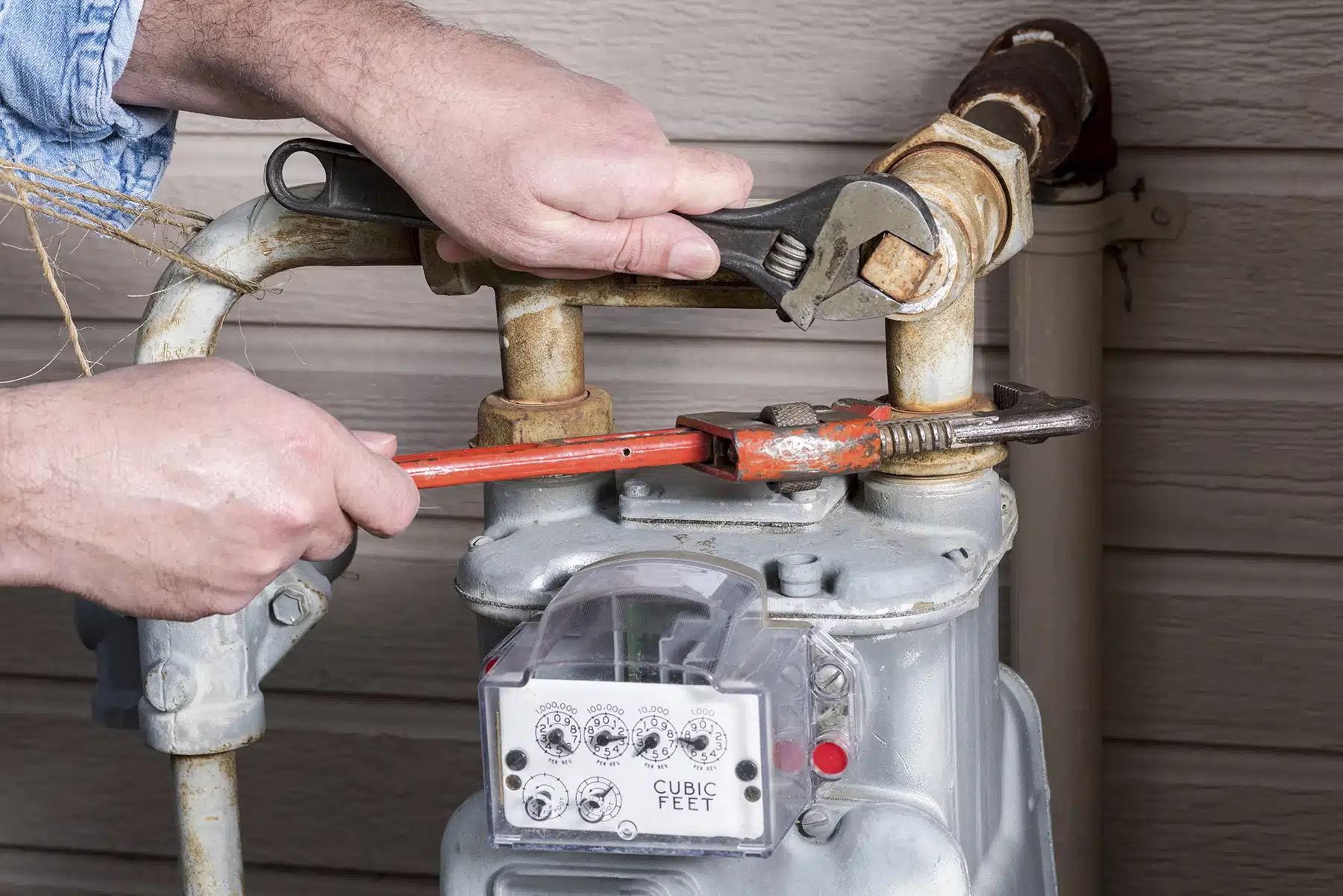 Gas Line Repair Sun City, Hutto, TX