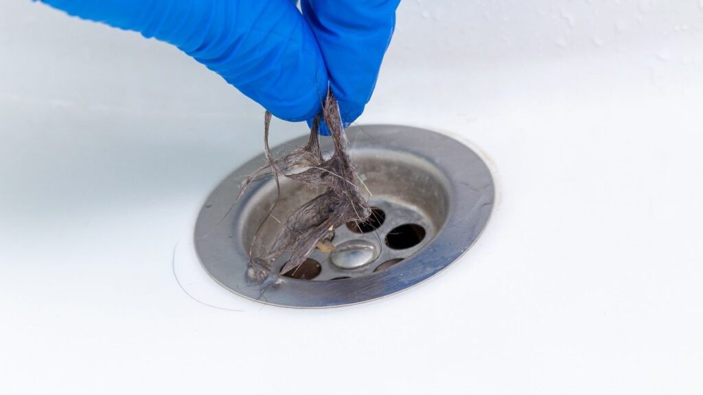 Water not flowing freely needing professional drain cleaning service