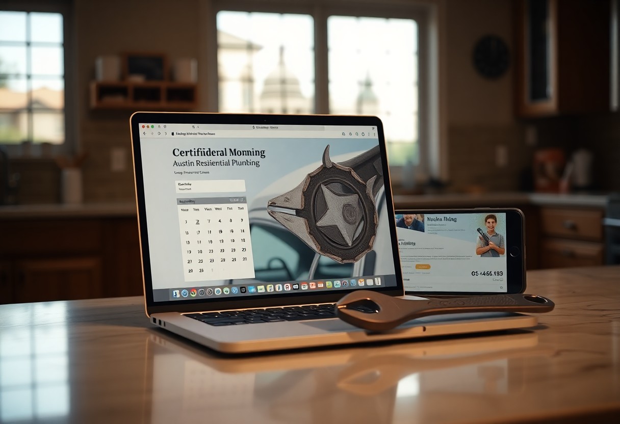 book a certified plumber in austin online jfb