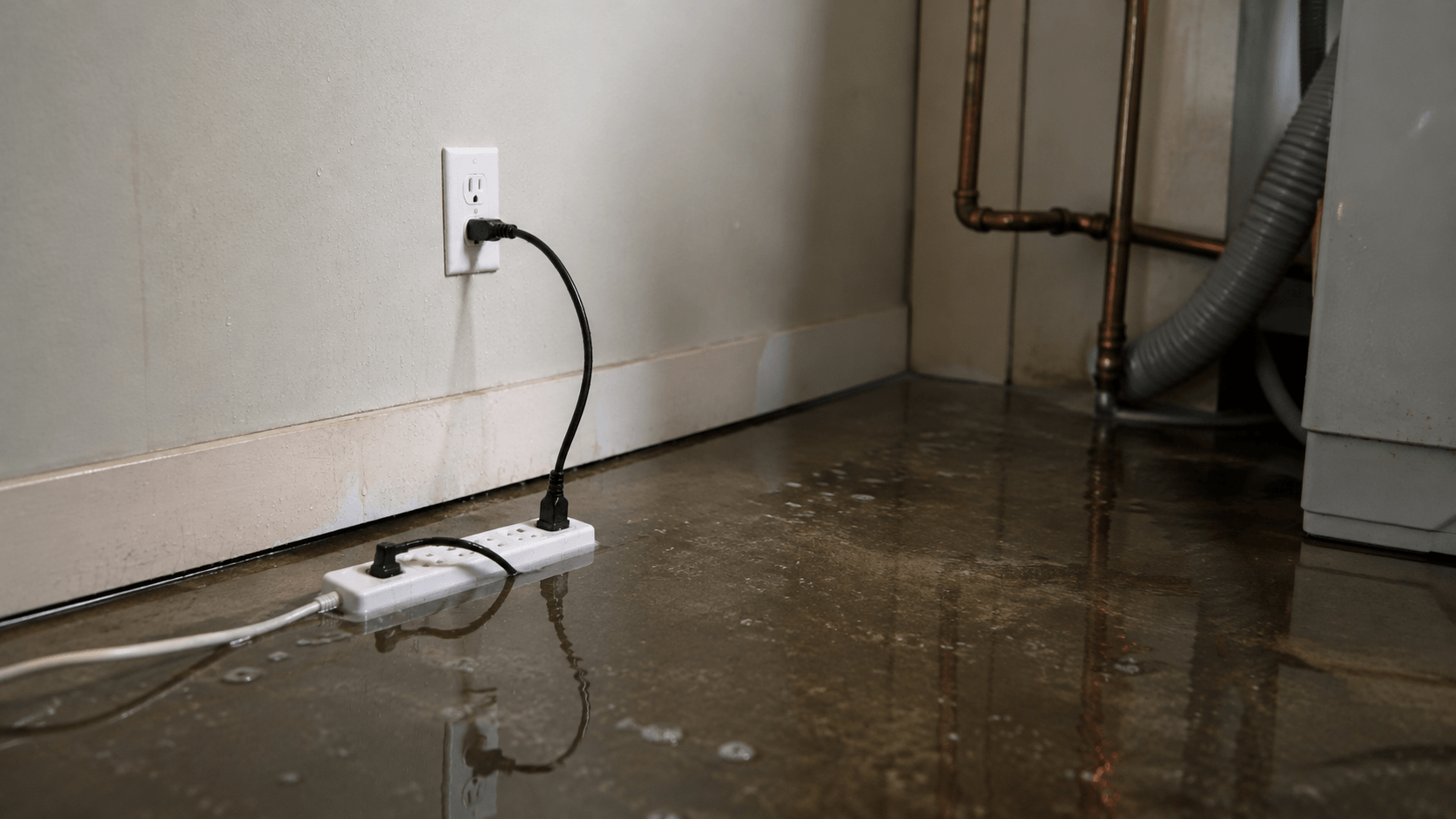Blogs 1 Burst pipe causing water damage inside a Georgetown TX home